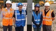 Steel Signing at Lower Derwent Valley Volunteer, Community and Nature Recovery Science Hub