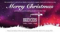 Wishing You a Happy Christmas & Happy New Year / Office Closure 