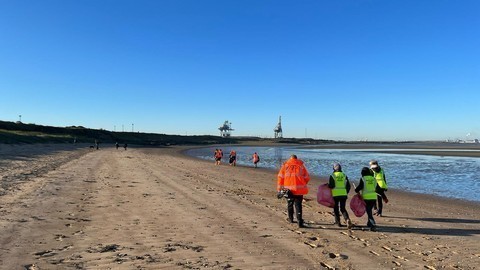 Britcon Go Beach Combing at South Gare, Teesside | Britcon