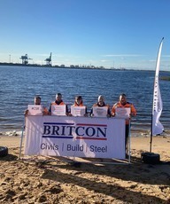 Britcon Go Beach Combing at South Gare, Teesside